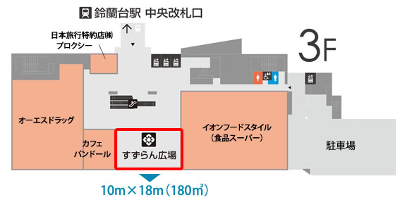 広場の様子